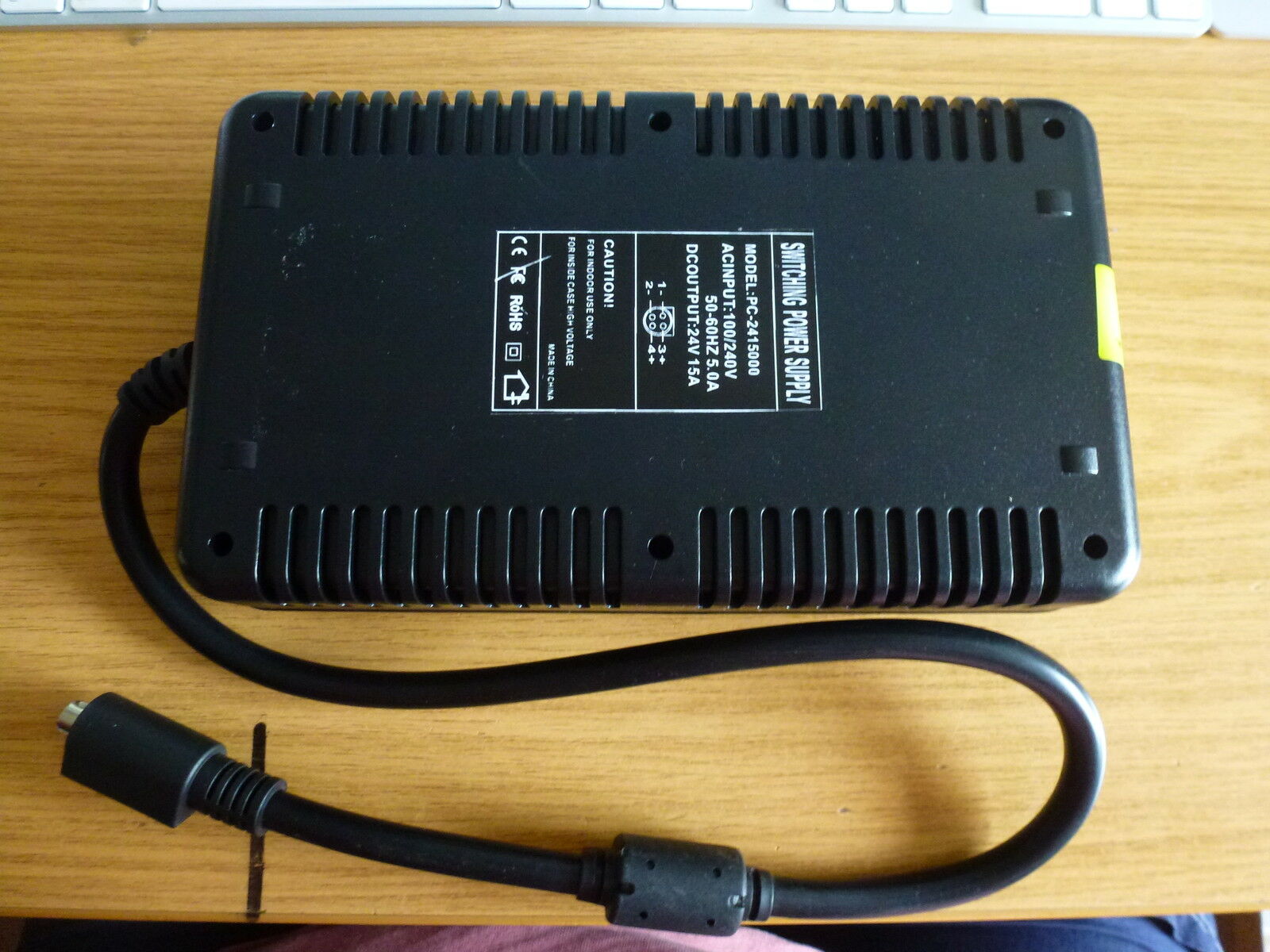 NEW 24V 15A 360W PC-2415000 power supply AC adaptor 4PIN